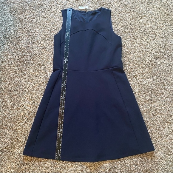 NWT Madewell Navy Blue Sleeveless Mini Dress Size 12 Office Cocktail - Picture 10 of 14
